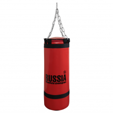 Боксерская груша (боксерский мешок) Absolute Champion Standart+ Red 30 кг, 80 х 29 см