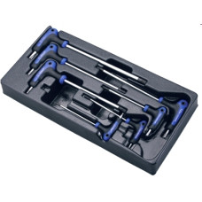 Комплект L-образных ключей TORX Hans в ложементе, TT-19